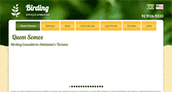 Desktop Screenshot of birding.com.br
